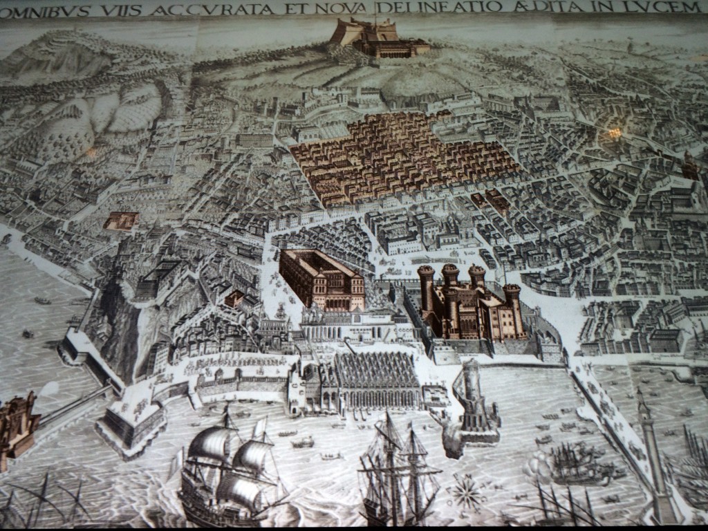 Carte interactive: Naples a la Renaissance, exposition Musée Fabre, Juill 2015